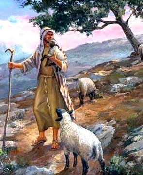 Пастух и овцы, Басня