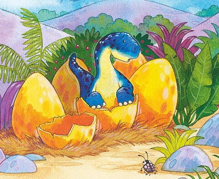 Динозаврик ищет маму | Изображение - 1