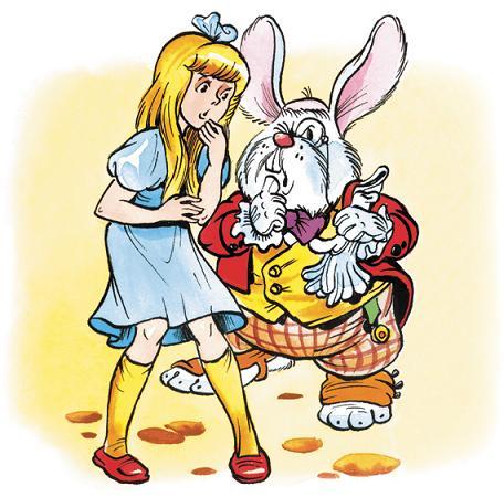 Алиса и белый кролик