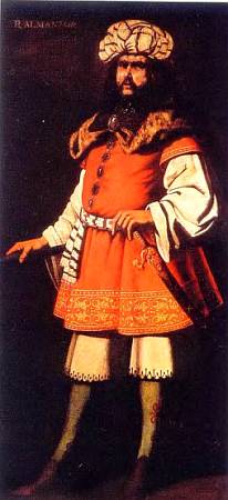 Вот так испанский художник XV в. Франсиско Сурбаран представлял себе легендарного Альманзора