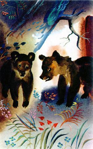 Медведь и сорока