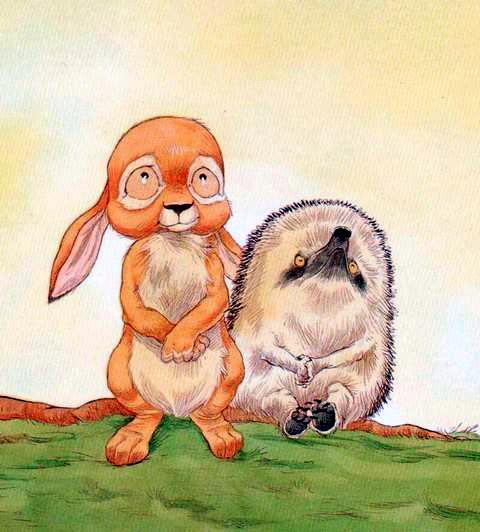 Ёжик и Кролик мечтают