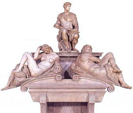 Микеланджело. Надгробие герцога Джулиано