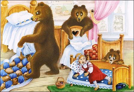 Сказка Три медведя, Русская народная сказка